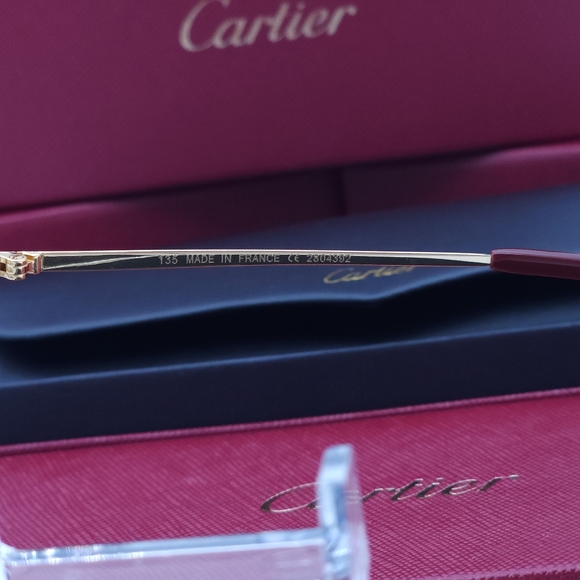 Authentic Cartier Glasses 135 - Picture 3 of 8